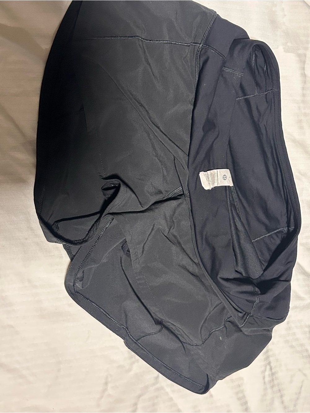 lululemon athletica Woman’s Speed Up black Running Shorts - Picture 3 of 3